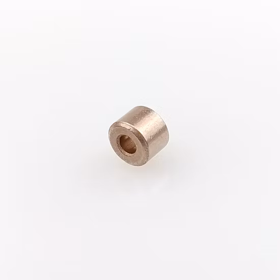 Buje de bronce sinterizado de alta calidad del cojinete de aceite de bronce impregnado que forra el grafito